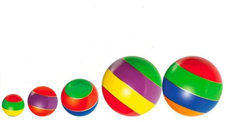 Купить Мячи резиновые (комплект из 5 мячей различного диаметра) в Нестерове 