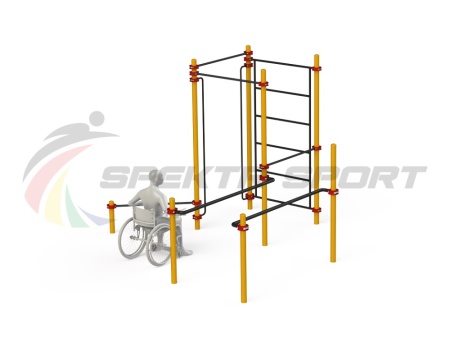 Купить Спортивный комплекс для инвалидов-колясочников WRK-D18_76mm в Нестерове 