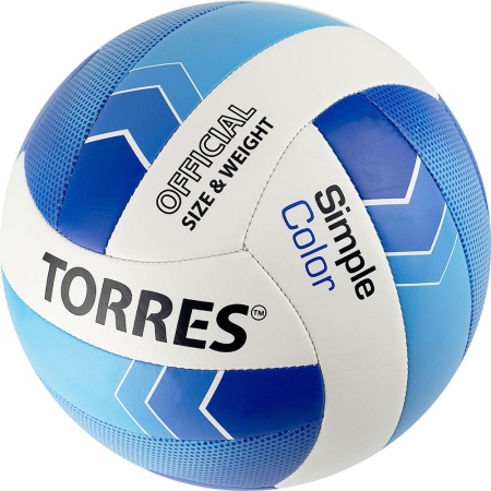 Купить Мяч волейбольный Torres Simple Color любительский р.5 в Нестерове 